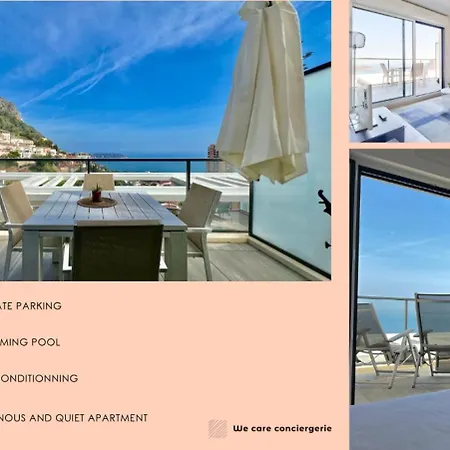 Charming T2 Apartment With Pool Around Monaco Beausoleil Exterior photo