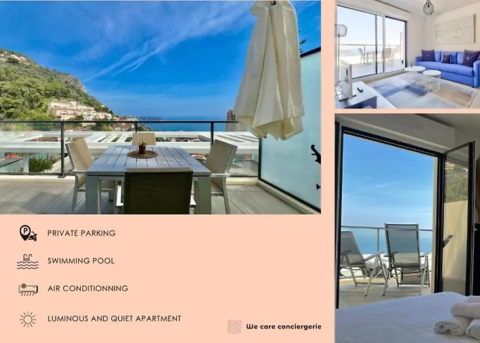 Charming T2 Apartment With Pool Around Monaco